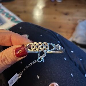 Brighton Silver Interwoven Bracelet